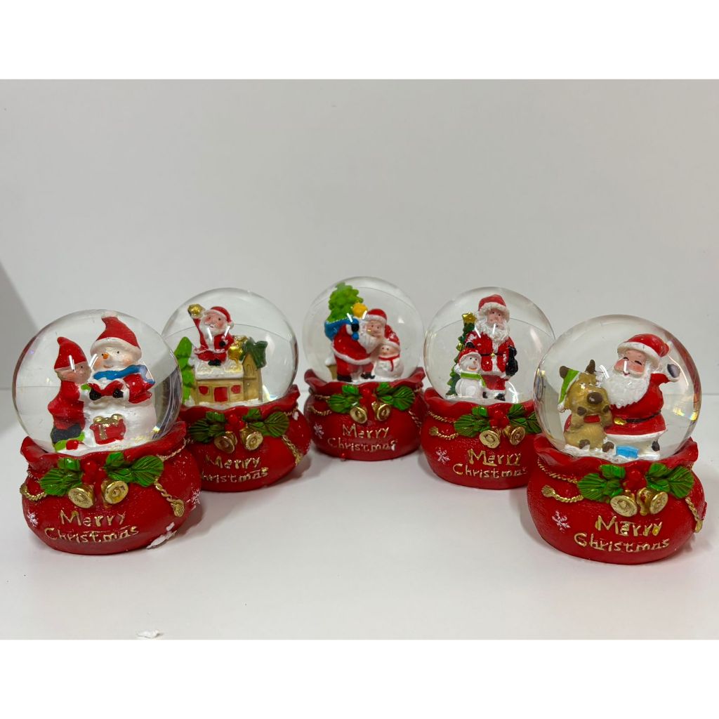 Globo Neve Papai Noel - Enfeite Natalino
