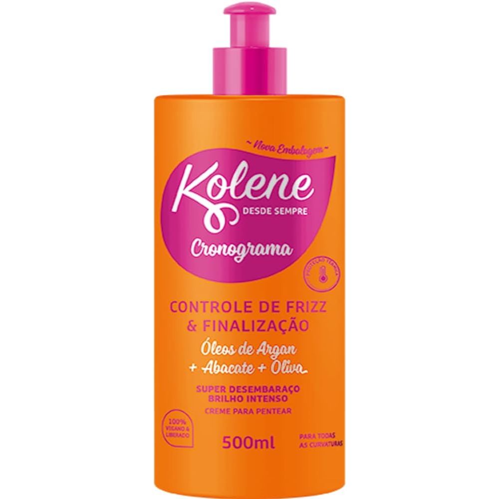 Creme para Pentear Kolene Cronograma 500ml em Oferta na Shopee
