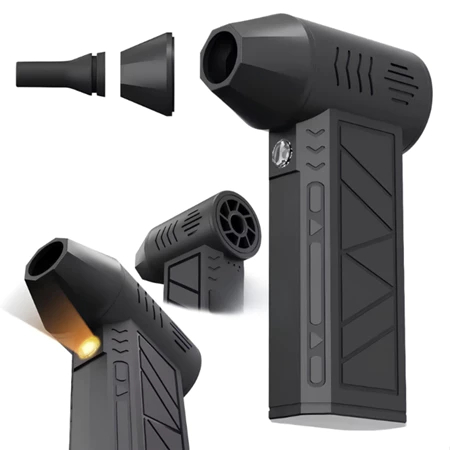 Soprador Turbo à Jato Portátil Mini Ventilador Sem Fio e Super Potente
