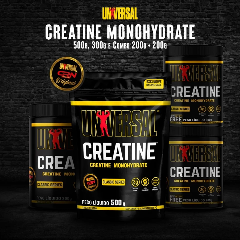 Creatina Monohidratada Universal Nutrition 500g Kit 2x — foto 5