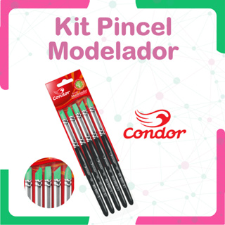 Pincel Modelador Condor Completo para Biscuit - Acabamento Profissional em Oferta na Shopee