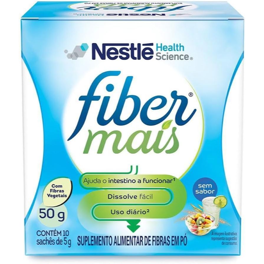 Fiber Mais com 10 Saches 5g em Oferta na Shopee