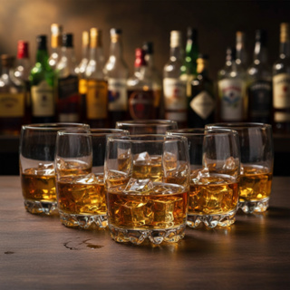 Copo Riviera On The Rocks, Copos para Whisky 6 Peças De Vidro, 310ml - Ruvolo em Oferta na Shopee