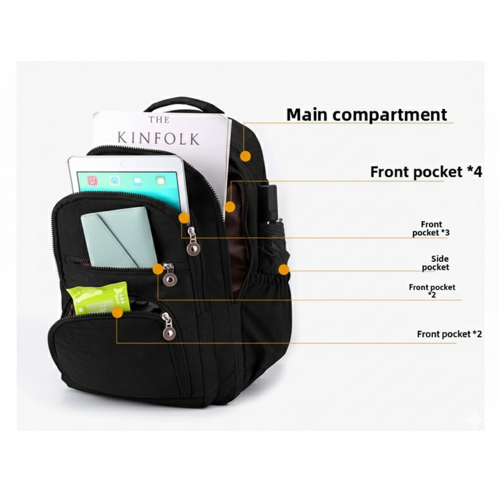 Mochila Tactel Grande - Comprar com Melhor Preço em Anéis