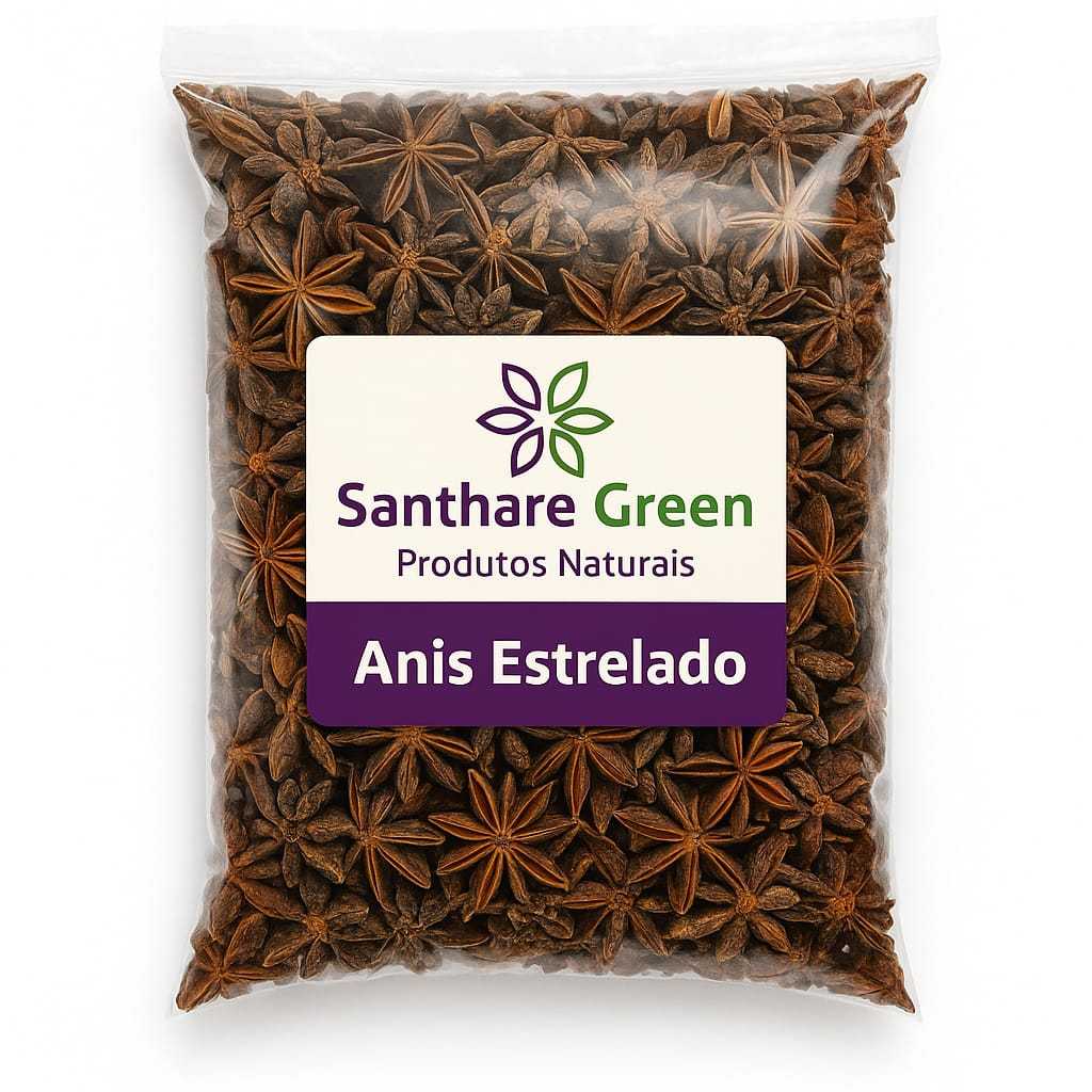 Anis Estrelado Premium 500g | Santhare Green ✨ Natural, Aromático e Selecionado em Oferta na Shopee