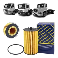 FILTRO DE ÓLEO MOTOR OM904 OM924 MERCEDES MERCEDES ACCELO 815 915 1016 2011 A 2020 - Vários