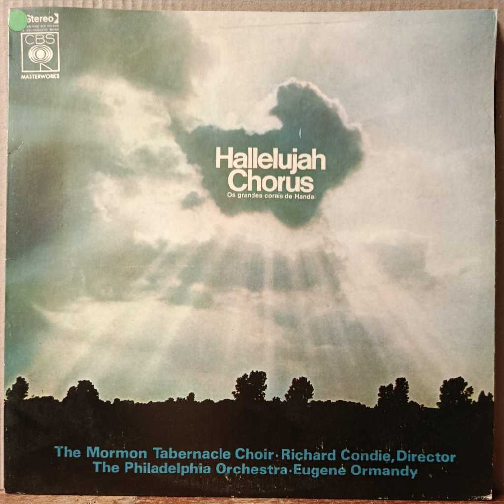 LP Mormon Tabernacle Choir, Richard Condie*, The Philadelphia Orchestra, Eugene Ormandy – Hallelujah Chorus - (530)