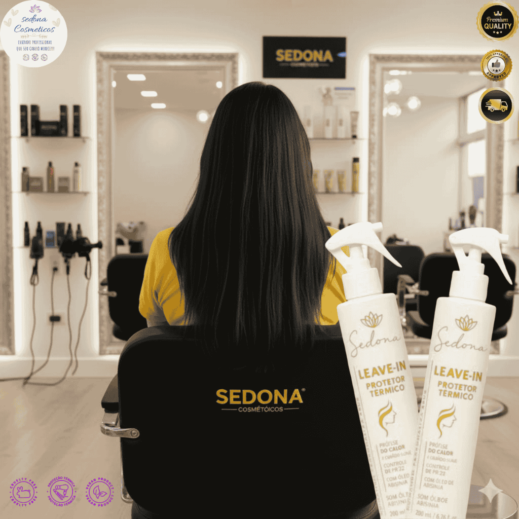 Kit 2 Leave-In + Protetor Térmico 2x1 Original 300ml | Cabelos Alinhados, Sem Frizz e Hidratados em Oferta na Shopee
