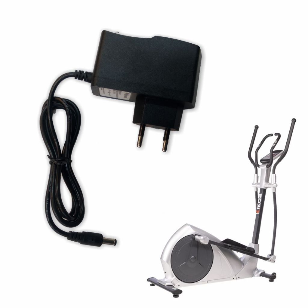 Fonte Para Elíptico Kikos 9200 - Bivolt ( Carregador / Cabo De Força / Cabo De Energia ) - R979
