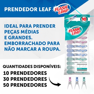 Kit Prendedores de Roupas Flash Limp Emborrachado Escolha a quantidade em Oferta na Shopee