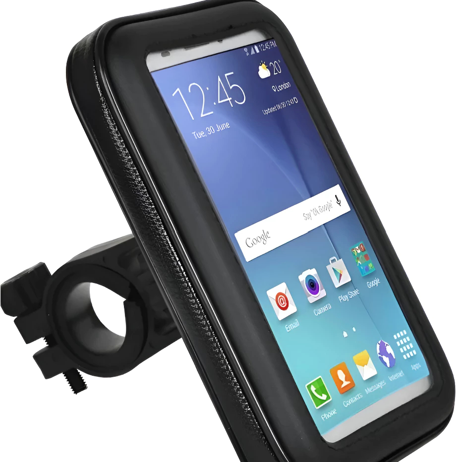 Suporte Bolsa Case Celular 5.5 e 6.5 Polegadas Universal Capa Celular Moto Bike Smarthphone Casa