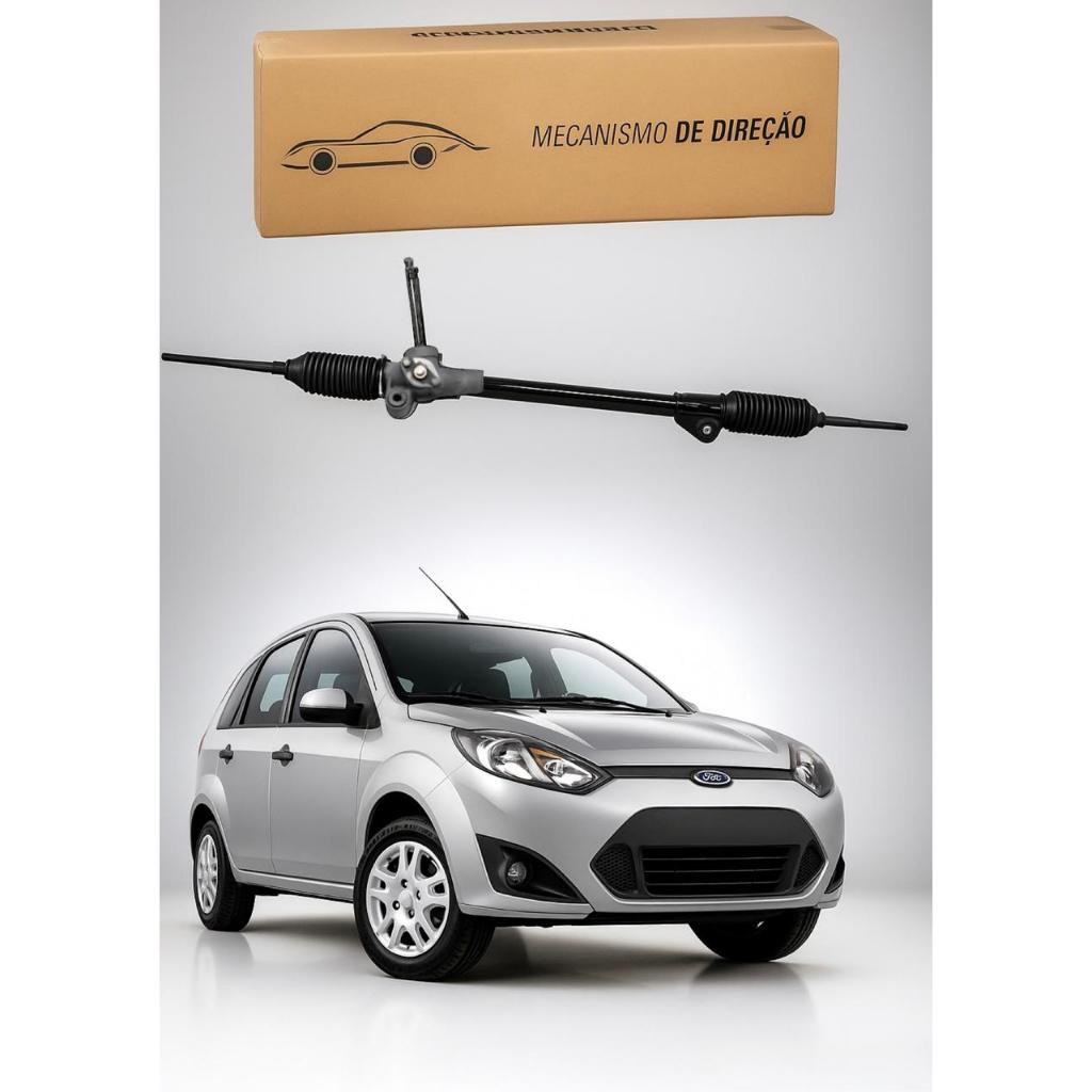 Caixa de Direção Mecanica Ford Fiesta Ano 2002 a 2014 em Oferta na Shopee