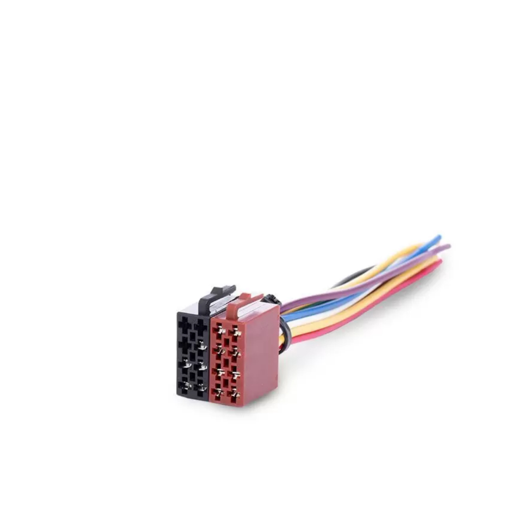 Chicote Universal De Som Com 16 Vias Som Automotivo
