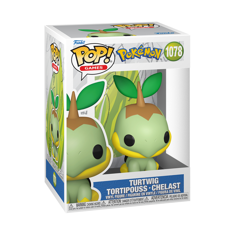 FUNKO POP TURTWIG 1078 POKEMON NOVO ORIGINAL em Oferta na Shopee
