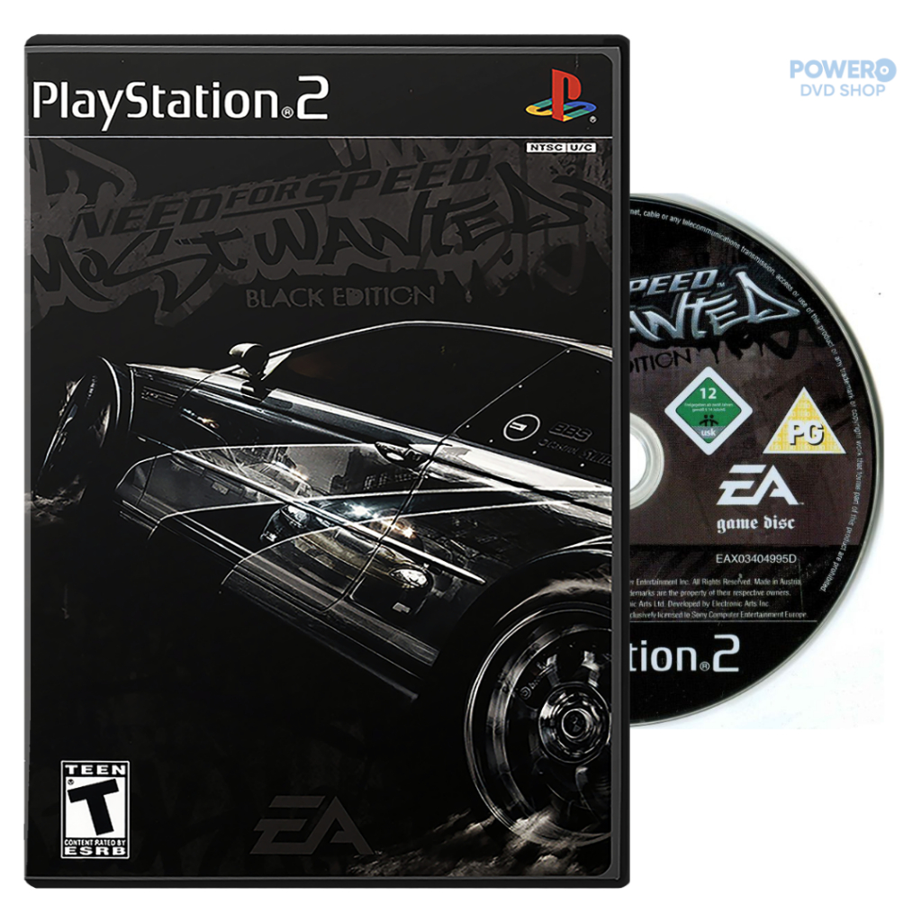 Jogo Need for Speed - Most Wanted - Black Edition - Ps2 - DVD Mídia Física