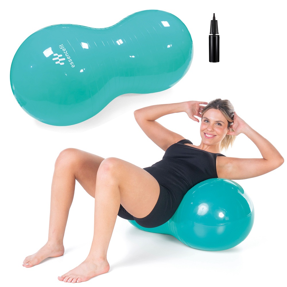 Bola Feijão De Ginástica Pilates Peanut Ball Step Suíça Alta Performance EssenceFit em Oferta na Shopee
