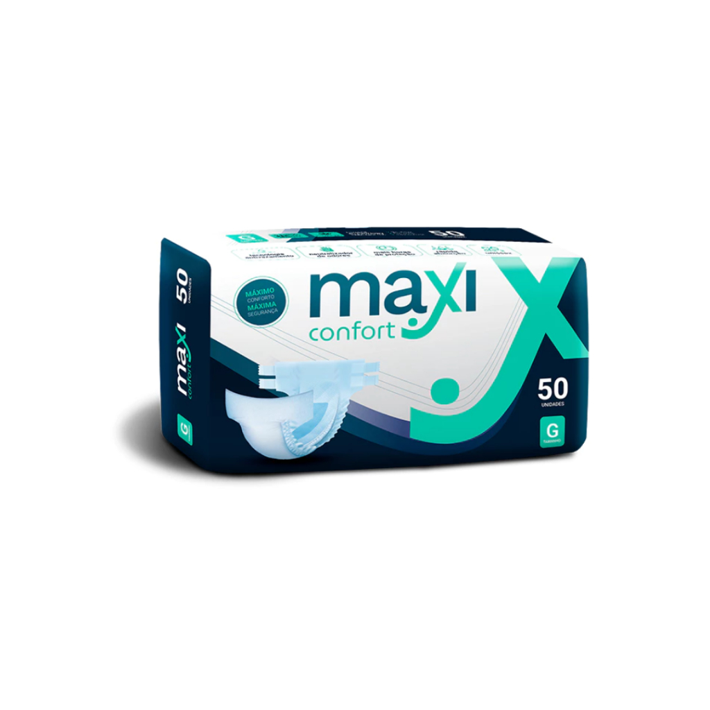 Fralda Geriátrica Maxi Confort Hyper G com 50