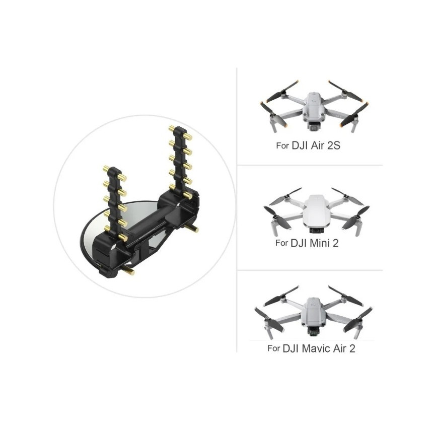 Amplificador Sinal Rádio 2em1 Acessório Para Drone Dji Air Mini 1 2 3 Se