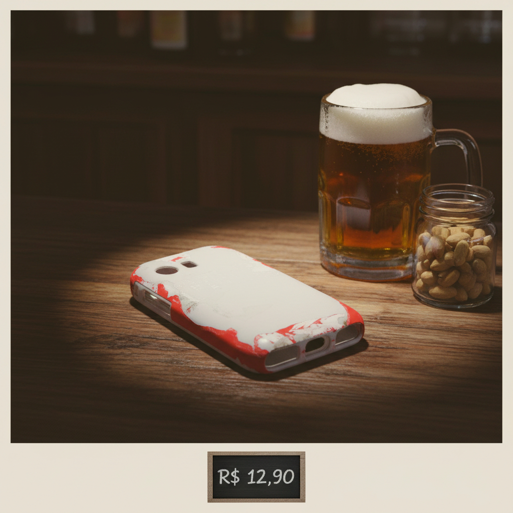 Capa Case Duff Beer Simpsons Usada para Samsung Galaxy Y GT-S5360