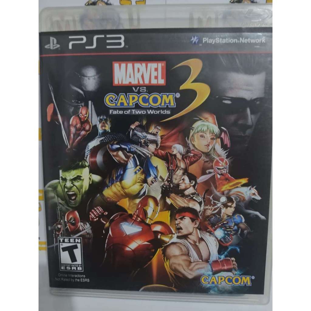 Marvel vs Capcom 3 Fate of Two Worlds...Ps3