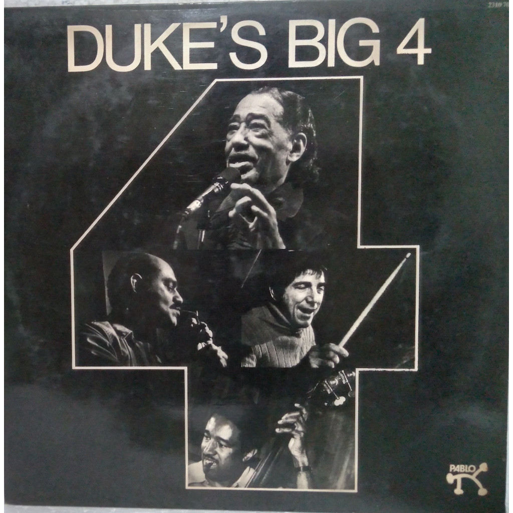 Lp - Duke Ellington Quartet - Duke´s Big 4 - Pablo Rec - 1974