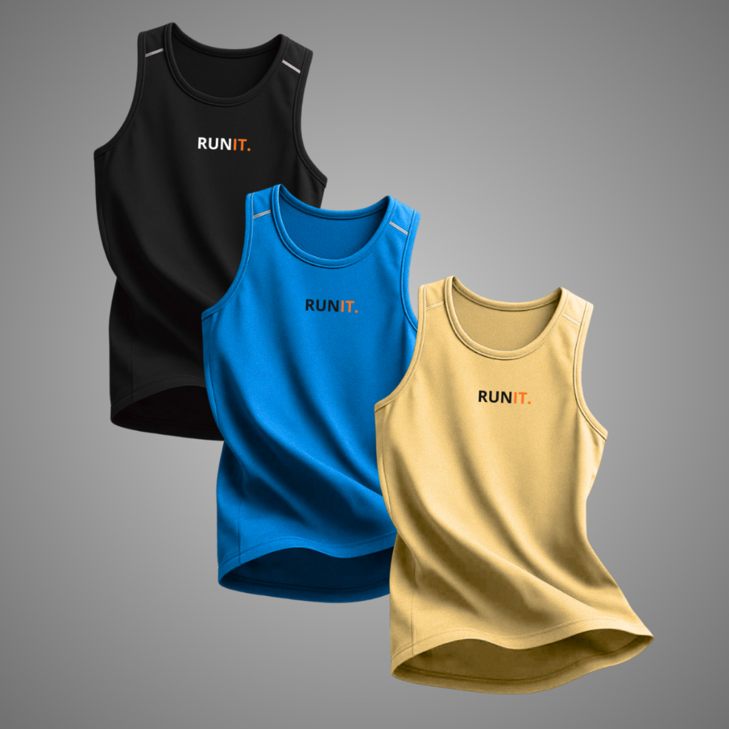 Regata Estampada Dry Fit Masculina Kit 3 Leve Confortável em Oferta na Shopee