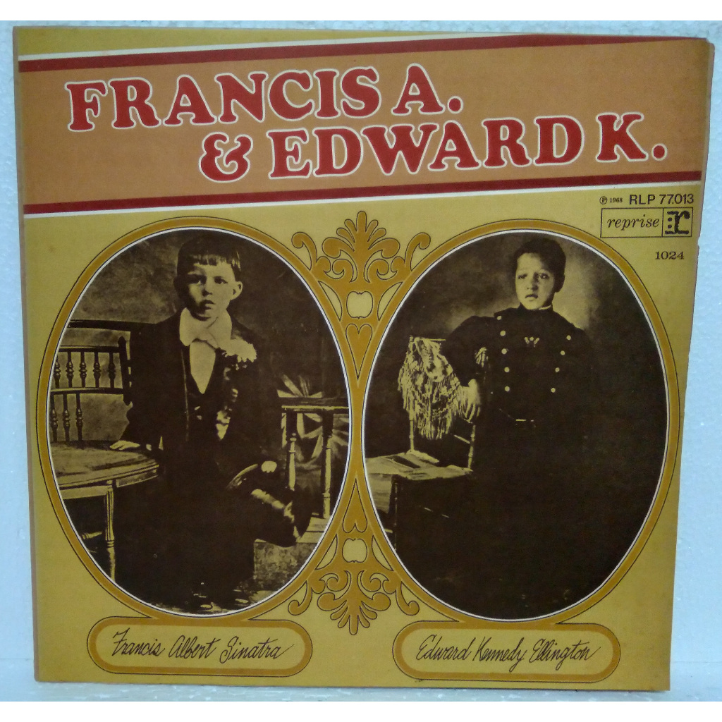 Lp - Frank Sinatra & Duke Ellington - Francis A.  & Edward K.  -  1968