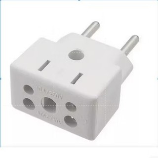 ￼Adaptador De Tomada Tipo Bob Esponja 10A / 20A Porcelan Louça Sintetica ALTA TENSÃO