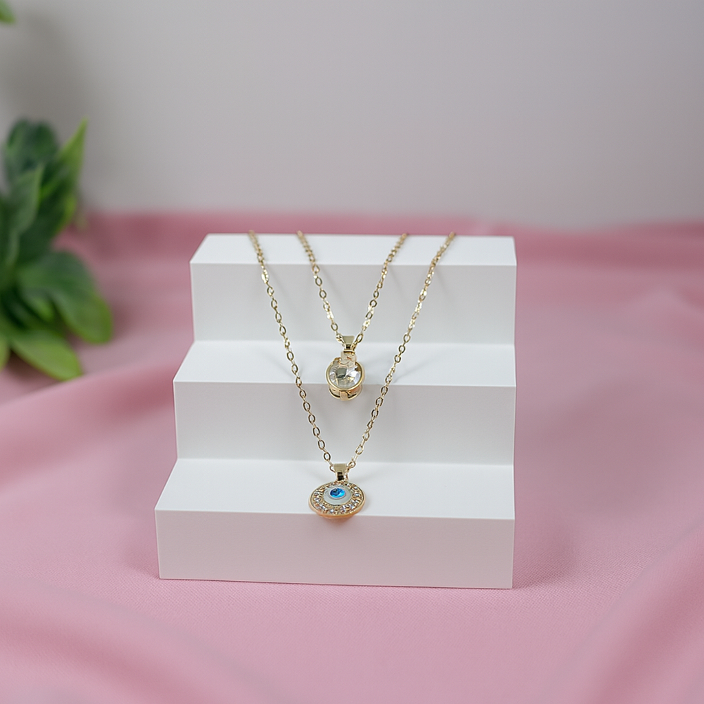 Suporte e expositor de ESCADINHA para Joias Brincos, Anéis, Pulseiras ou Colares Balcão Mesa Vitrine em Oferta na Shopee