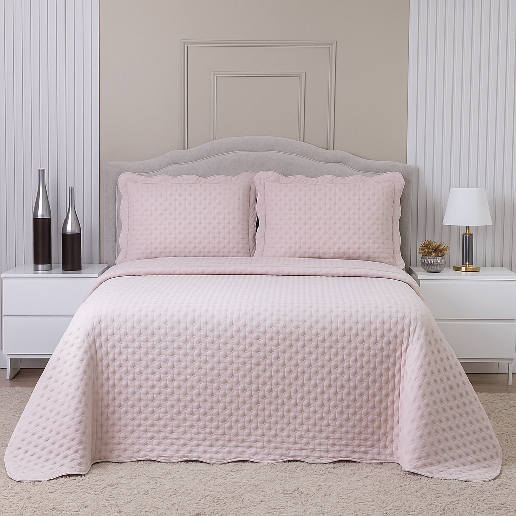 Cobre Leito Solteiro Casal Queen King Colcha Aconchego 3 Peças Macia Luxo Lençol Percal Dupla Face em Oferta na Shopee