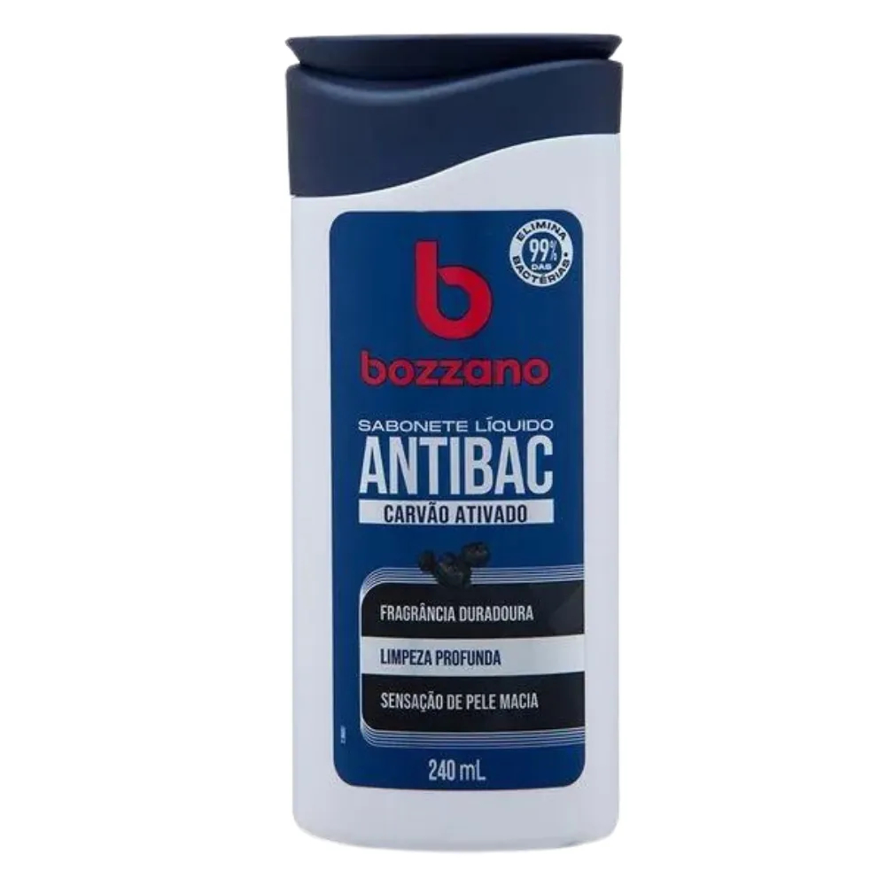 Sabonete Bozzano Carvão Ativado: Fragrância intensa, frescor duradouro e limpeza profunda masculina