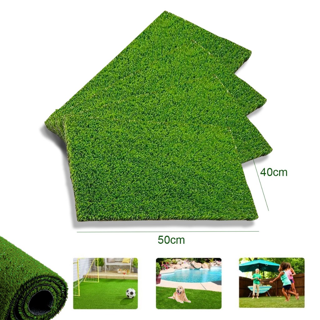 Grama Sintética 50x40cm Multiuso Pet e Decoração Refil Sanitário Cães Gatos Antibactericida Lavável em Oferta na Shopee