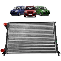 Radiador Fiat Doblo 2013 2014 2015 2016 2017 18 19 - Com Ar