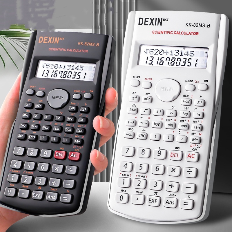 Calculadora Científica Multifuncional Visor Operações Matemáticas Avançadas Funções Trigonométricas