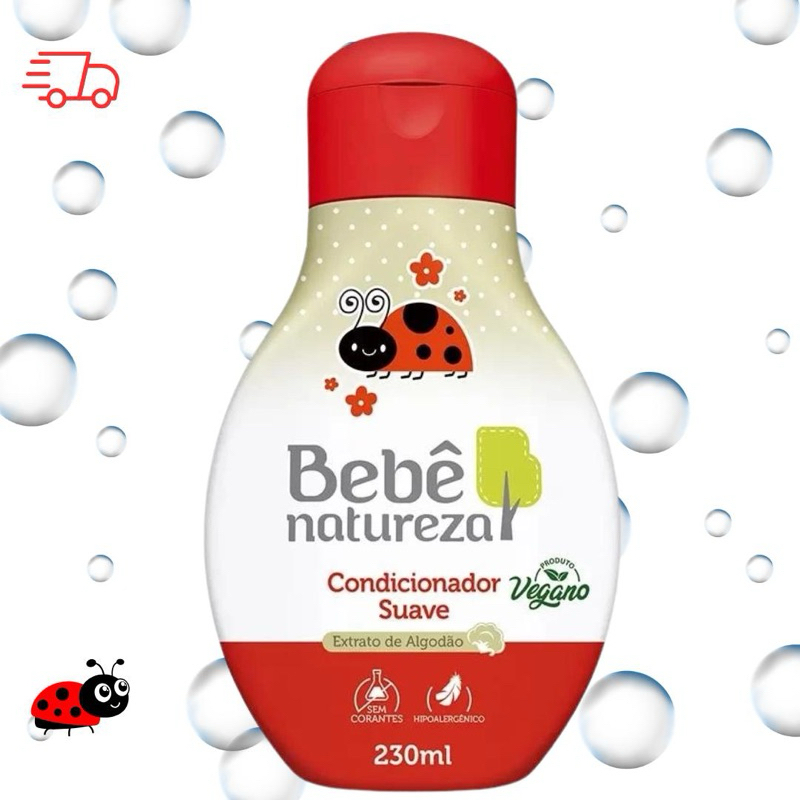 Condicionador Suave Bebê Natureza 230ML Extrato de Algodão em Oferta na Shopee