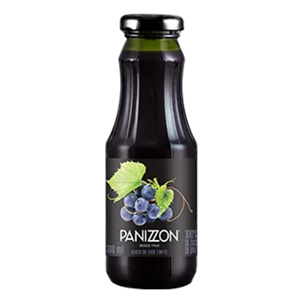 suco de uva 300 ml vidro panizzon integral