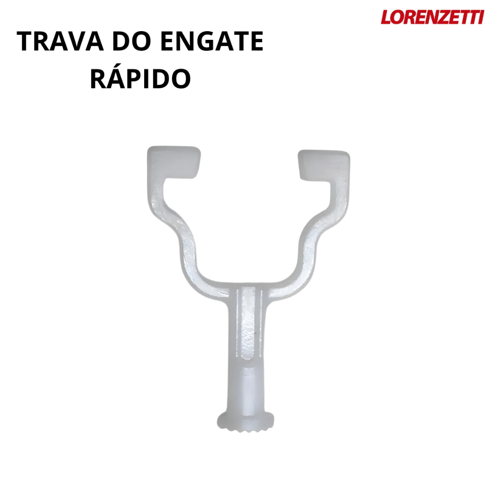 Trava do Engate Rápido Chuveiro Lorenzetti Acqua Ultra Duo Storm Wave Jet e Engate A-18
