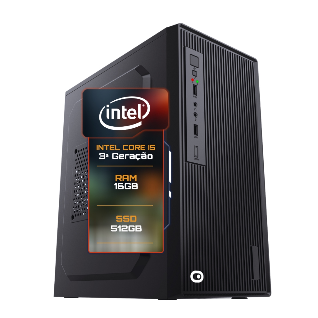 Computador 2Eletro Speed Intel Core i5, 16GB RAM, SSD 512GB, HDMI, Bivolt, Áudio HD - CD2E-0105SP em Oferta na Shopee