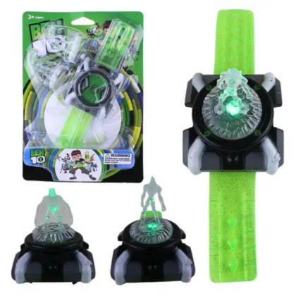 Relógio Ben 10 Com Luz E Som Omnitrix Infantil Aliens