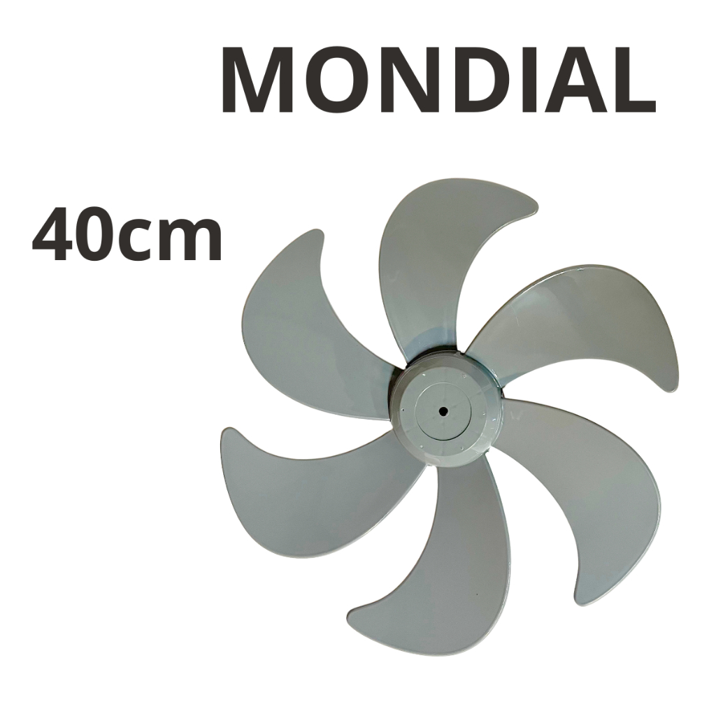 Hélice Ventilador Mondial 40cm 6 Pas Maxi Power