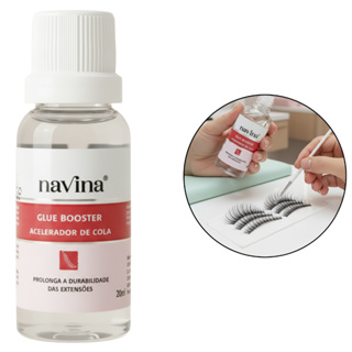 Acelerador Secagem De Cola Navina Glue Booster 20ml Vermelho em Oferta na Shopee