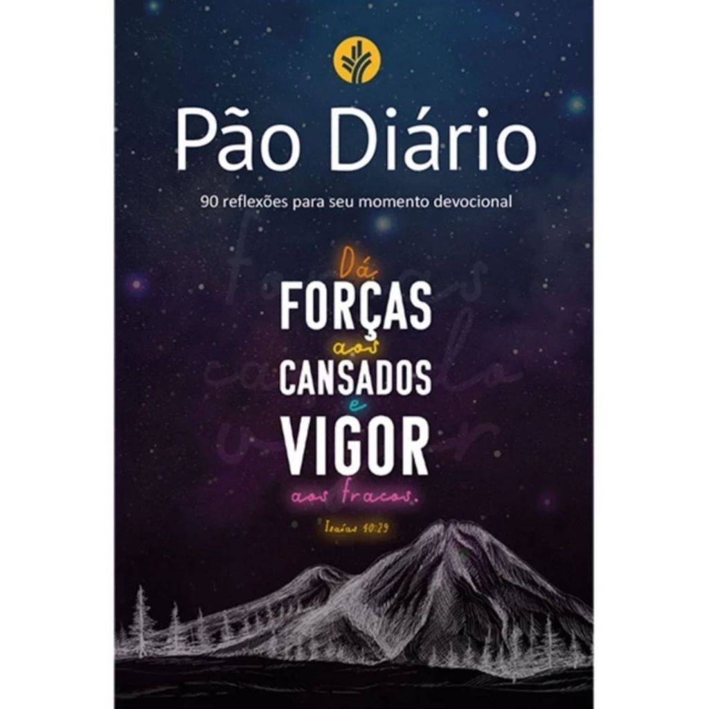 Pão Diário | 90 reflexões para seu momento devocional | Capa Vigor