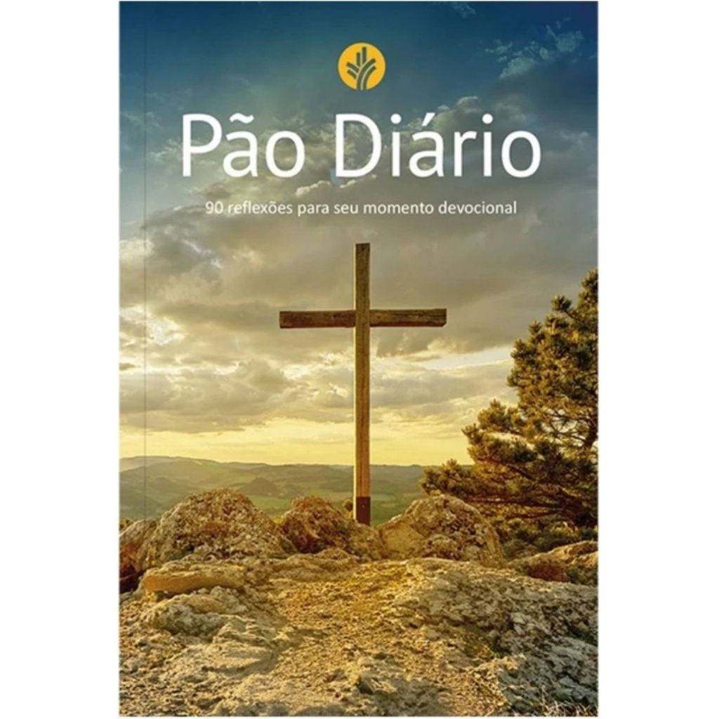 Pão Diário | 90 reflexões para seu momento devocional | Capa Cruz em Oferta na Shopee