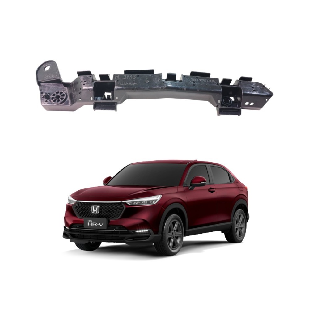 Guia Parachoque Dianteiro Direito Honda Hrv 2022 A 2024