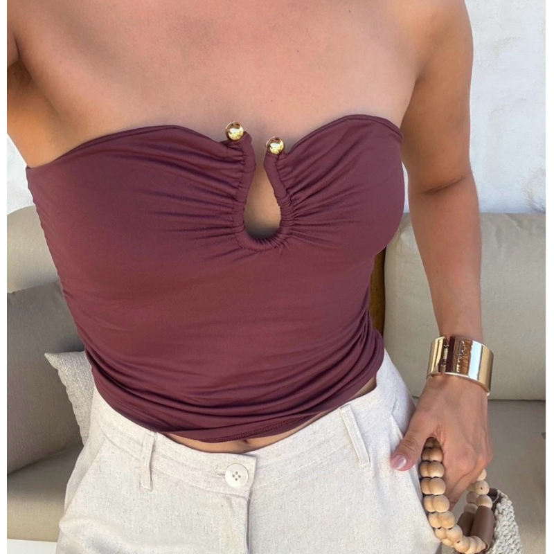 Blusas Femininas Decotadas Sensuais: Onde Comprar | BuscaProdutos