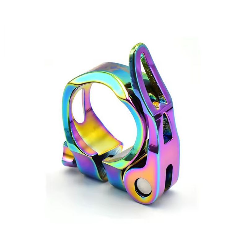 Abraçadeira Selim Tanke Camaleão Colorido 31.8mm Blocagem