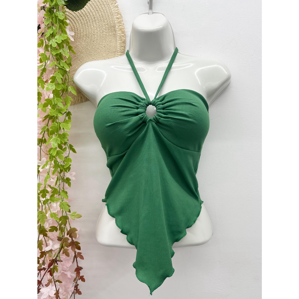 cropped com bojo moda feminina 0976