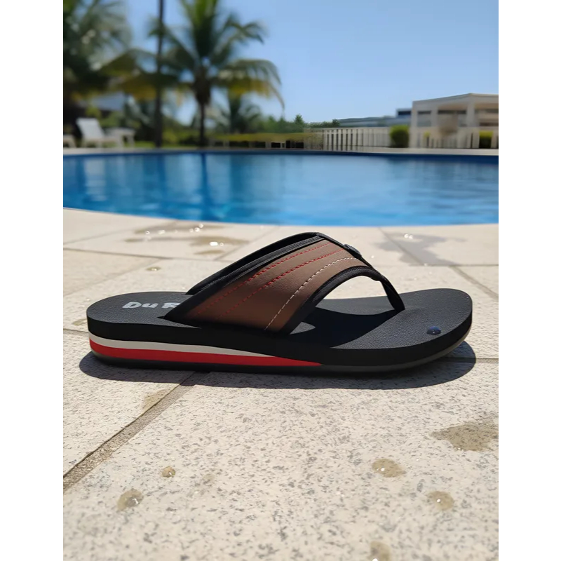 Chinelo Sandalia Masculino DuRio Arpoador Ortopedico Esporão e Fascite Plantar