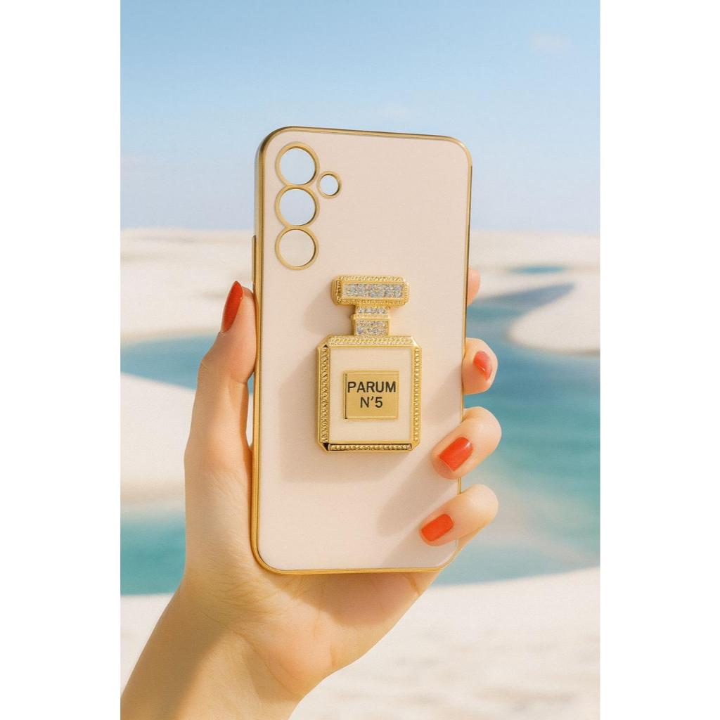 Capa Capinha Samsung A30 A20 A10 A23 A22 A21 A13 A12 A11 A03 A02 Suporte Perfume Espelho Luxuosa