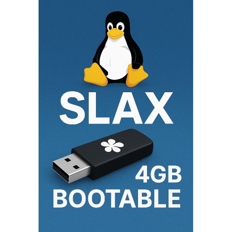 Pendrive bootavel 4gb Linux Slax